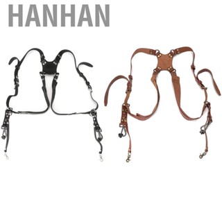 Hanhan Strap Leather Double Shoulder Harness Photography Acces For