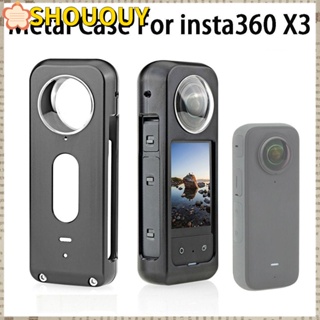 Shououy อะแดปเตอร์ฝาครอบเลนส์ อะลูมิเนียมอัลลอย สําหรับ Insta360 X3