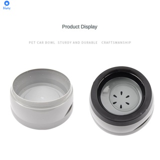 Travel Car Bowl Non-Slip Anti-Splash Pet Dog Bowl Floating Non-wet Mouth Cat Bowl Feeder Portable Puppy Accessories 【bluey】