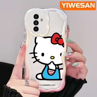 เคสโทรศัพท์มือถือใส แบบนิ่ม ลายการ์ตูนคิตตี้ กันกระแทก สําหรับ Samsung galaxy A13 A13 5G A04s A14