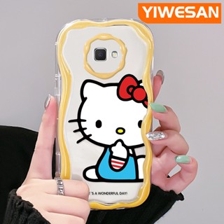 เคสโทรศัพท์มือถือใส แบบนิ่ม ลายการ์ตูนคิตตี้ กันกระแทก สําหรับ Samsung J7 Prime J7 Prime 2 J2 Prime