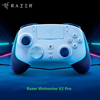 Razer Wolverine V2 Pro HyperSpeed อุปกรณ์ควบคุมเกมไร้สาย สําหรับคอนโซล PS5 และ PC Mecha-Tactile Action Buttons