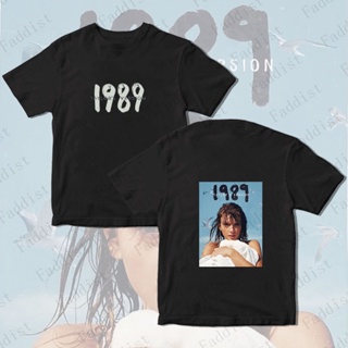 ใหม่ TAYLOR SWIFT 1989 THE ERAS TOUR เสื้อยืดลําลอง ผ้าฝ้าย แขนสั้น คอกลม สําหรับผู้ชาย และผู้หญิง 2023