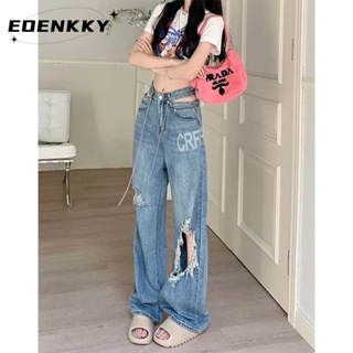 EOENKKY  กางเกงขายาว กางเกงเอวสูง สไตล์เกาหลี แฟชั่น 2023 NEW  Chic ทันสมัย คุณภาพสูง Trendy A23L012 36Z230909