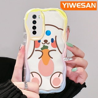 เคสโทรศัพท์มือถือแบบนิ่ม ใส กันกระแทก ลายการ์ตูนกระต่ายนําโชคน่ารัก สําหรับ Xiaomi Redmi Note 8 Note 8T Note 9