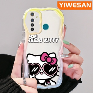 เคสโทรศัพท์มือถือแบบนิ่ม ใส กันกระแทก ลายการ์ตูนเฮลโลคิตตี้ สําหรับ Realme 5 5i 5s 5 Pro 6i Narzo 20A Q