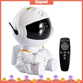 ♪Bagood♪พร้อมส่ง โคมไฟโปรเจคเตอร์ รูปดาวนักบินอวกาศ กาแล็กซี่ พร้อมรีโมตคอนโทรล ปรับได้ สําหรับเด็ก และผู้ใหญ่