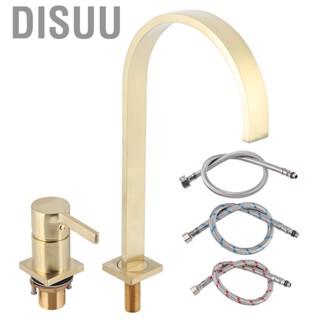 Disuu Faucet Single Handle Brass Water Tap Basin Bathroom Sink Supplies For Kitchen