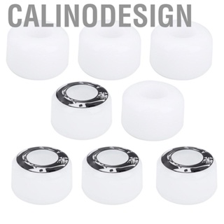 Calinodesign 4Pcs/Set Skateboard Wheel  50MM High Elasticity PU Fish Board Wheels Replacement Accessories