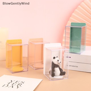 Blowgentlywind กล่องเคสใส ขนาดเล็ก กันฝุ่น หลายขนาด สําหรับใส่โมเดลตุ๊กตา 1/4 ชิ้น BGW