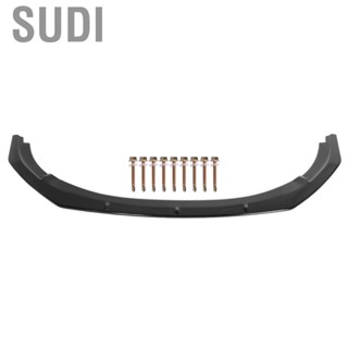 Sudi Glossy Black Front Lip Spoiler Splitter For  6 2009-2013