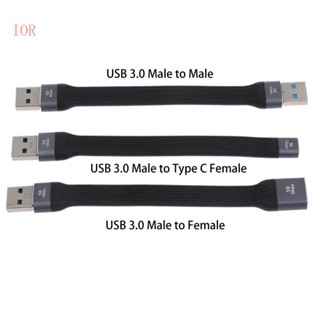 Ior สายเคเบิลข้อมูล USB3 0 เป็น USB C ตัวผู้ เป็นตัวเมีย