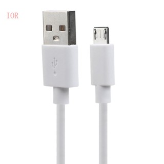 Ior สายชาร์จ Micro USB 2A ชาร์จเร็ว สายเคเบิลข้อมูล USB สายชาร์จโทรศัพท์มือถือ