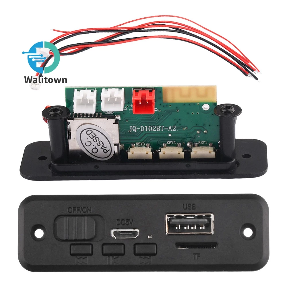 Dc5v 2 * 3W บลูทูธ MP3 ถอดรหัส บอร์ดโมดูล WAV ถอดรหัส บอร์ดโมดูล พร้อมบลูทูธ โทร ลําโพง เครื่องขยายเสียง โมดูลรับสัญญาณเสียง