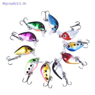 Myriadu เหยื่อตกปลาเหล็กคาร์บอน ขนาดเล็ก 3 ซม. 1.6 กรัม 10 ชิ้น
 .