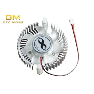 Diymore DC12V ฮีทซิงค์อลูมิเนียมอัลลอยด์ พร้อมพัดลม สําหรับฮ…