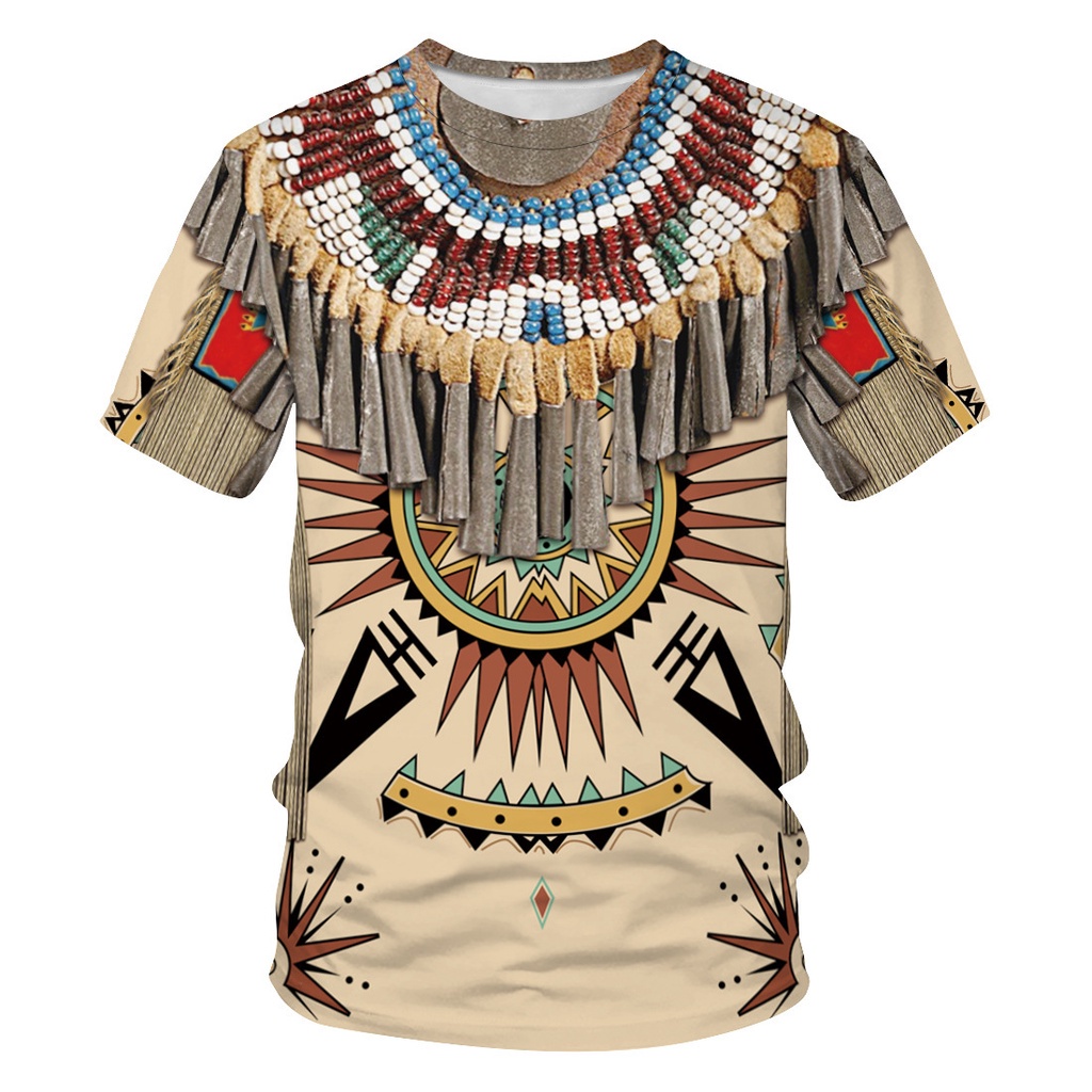 ใหม่ เสื้อยืด ทรงหลวม สไตล์โบฮีเมียน แฟชั่นฤดูร้อน สําหรับผู้ชาย