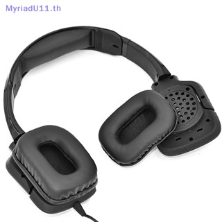 Myriadu แผ่นโฟมครอบหูฟัง คุณภาพสูง แบบเปลี่ยน สําหรับ Mad Catz TRITTON Kunai