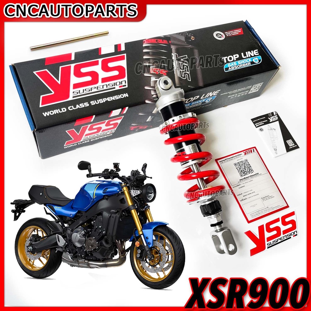 (รับประกัน1ปี) YSS โช๊คหลัง YAMAHA XSR900 TOP-LINE สปริงแดง MZ456-330TRL-63