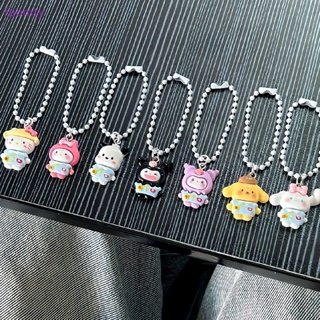 SANRIO Faomty พวงกุญแจ จี้การ์ตูนซานริโอ้น่ารัก เครื่องประดับ สําหรับเด็กอนุบาล กระเป๋านักเรียน