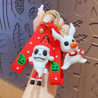 Faomty พวงกุญแจ PVC ลายการ์ตูน The Nightmare Before Christmas Jack Skellington สําหรับของขวัญคริสต์มาส