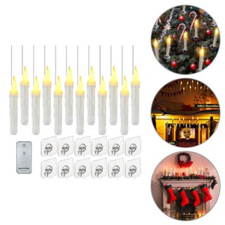 Halloween 12 Floating Candles Hanging Harry Potter Lights Candles Warm White LED