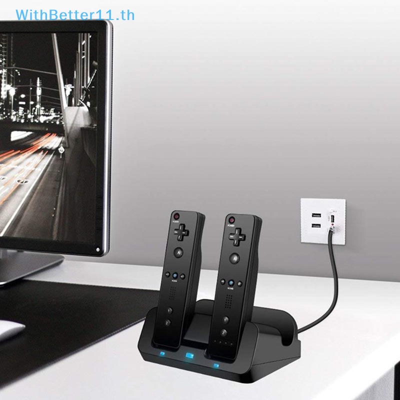 แท่นชาร์จ สําหรับ Wii U Remote Controller Gaming Handle Control