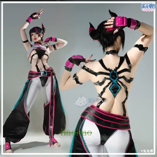 ชุดคอสเพลย์อนิเมะเกม Fm Street Fighter 6 Han Juri สําหรับผู้หญิง