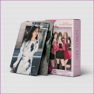 Cwc โปสการ์ดรูปภาพ BlackPink the seventh anniversary JENNIE LISA ROSR JISOO LOMO 55 ชิ้น ต่อชุด