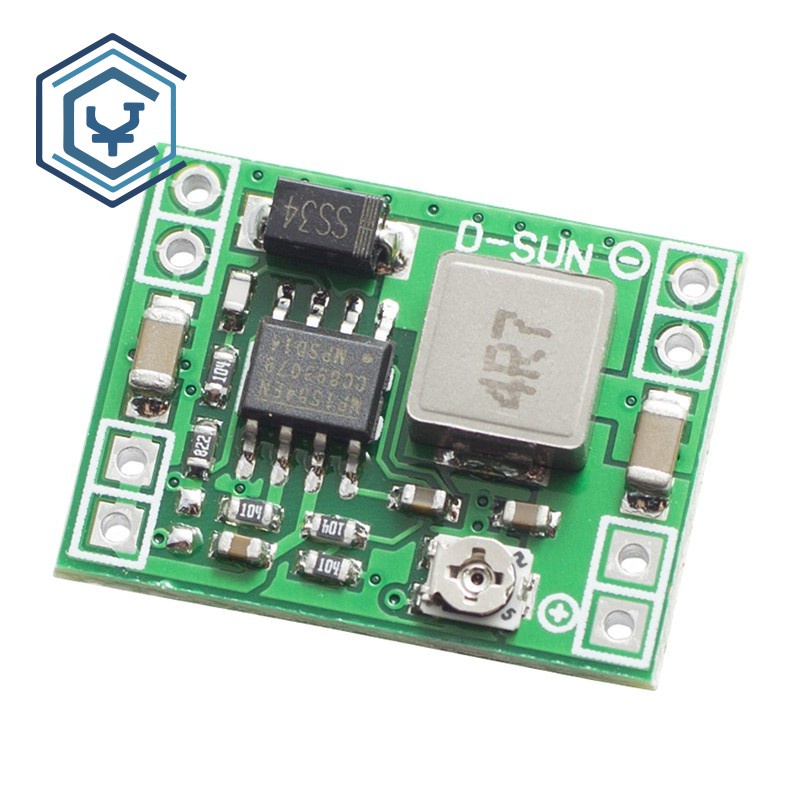 โมดูลสเต็ปดาวน์ MP1584EN DC-DC 3A ปรับได้ตั้งแต่ 24V ถึง 12V 9V 5V 3V