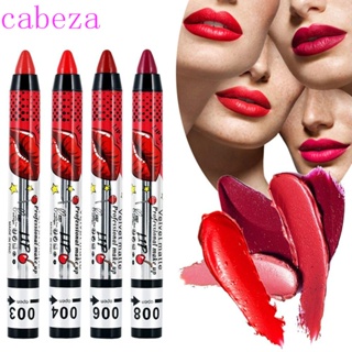 Cabeza ลิปสติก ลิปกลอส เนื้อแมตต์กํามะหยี่ กันน้ํา ไม่เหนียวติด 12 สี