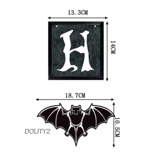 [Dolity2] ธงแบนเนอร์ฮาโลวีน แบบพกพา สําหรับตกแต่งปาร์ตี้ฮาโลวีน และในร่ม
