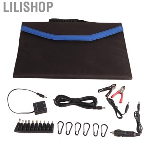 Lilishop 90W Portable Solar  Kit Foldable Panel For Outdoor Camping Car F Re