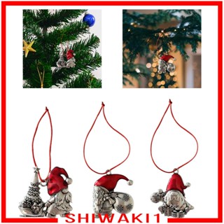 [Shiwaki1] จี้ซานตาคลอสน่ารัก ตลก สําหรับแขวนตกแต่งต้นคริสต์มาส เทศกาล ปาร์ตี้