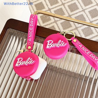 Withbetter พวงกุญแจ กระเป๋าใส่เหรียญ สีชมพู สําหรับตุ๊กตาบาร์บี้ 1 ชิ้น