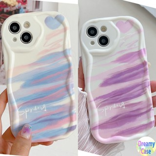 เคสโทรศัพท์มือถือ ขอบโค้ง ลายสีครีม สีม่วง ฟ้า สําหรับ VIVO Y02T Y02S Y22S Y21S Y20S Y35 Y50 Y53S Y51A Y16 Y15S Y17 Y19 Y27 Y75 Y76 Y78 Y91C Y1S Y95