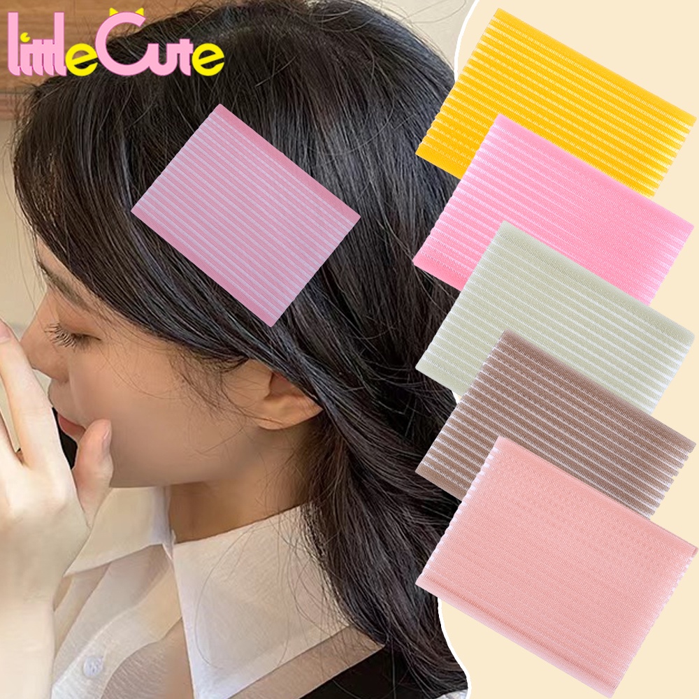 แผ่นแปะหน้าม้า สีแคนดี้ กันโคลง แต่งหน้า / เทปวิเศษ หน้าม้า แฟชั่นเกาหลี สําหรับผู้หญิง 10 ชิ้น / อุปกรณ์จัดแต่งทรงผม สําหรับผู้หญิง / แผ่นสติกเกอร์ติดผม ไม่มีรอยแตก