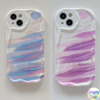 เคสโทรศัพท์มือถือ ขอบโค้ง ลายสีครีม สีม่วง ฟ้า สําหรับ VIVO V27E V25E V21E V15 V9 V23E S1 Pro Y02S Y21S Y20S Y27 Y22S Y35