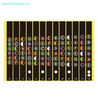 Gentlehappy สติกเกอร์ฉลากเฟรตกีตาร์ สําหรับกีตาร์