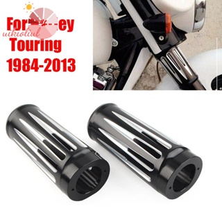 โช๊คอัพตะเกียบหน้า CNC สําหรับ Harley Touring FLHR 1984-2013 1 คู่