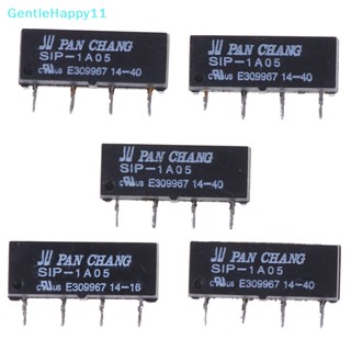 Gentlehappy สวิตช์รีเลย์ 4pin 5v sip-1a05 สําหรับแพนชาง 5 ชิ้น