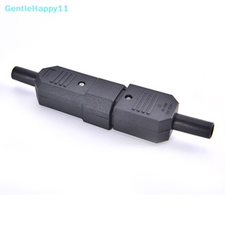 Gentlehappy ปลั๊กเชื่อมต่อสายเคเบิล IEC C13 10A 250V ตัวเมีย และตัวผู้ หมุนได้