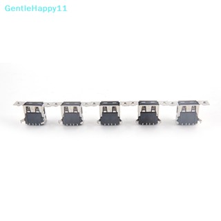 Gentlehappy ซ็อกเก็ตชาร์จ Micro USB 2.0 ตัวเมีย แจ็ค 4Pin 5 ชิ้น