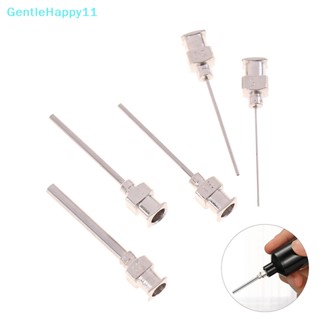 Gentlehappy เครื่องจ่ายปลายทู่ สเตนเลส 12 16 18 20 25 G 5 ชิ้น