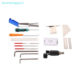 Gentlehappy ชุดเครื่องมือซ่อมแซมสายกีตาร์ ไม้บรรทัดวัด 1 ชุด