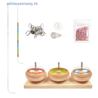 Alittlese ลูกปัดสปินเนอร์ ทรงโค้ง สําหรับทําเครื่องประดับ สร้อยข้อมือ DIY TH