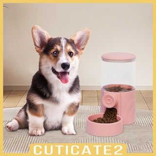 [Cuticate2] เครื่องให้อาหารอัตโนมัติ แบบแขวน สําหรับสัตว์เลี้ยง สุนัข แมว เม่น