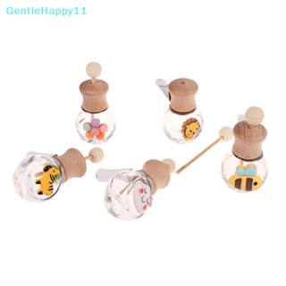 Gentlehappy ขวดแก้วเปล่า สําหรับใส่น้ําหอมในรถยนต์