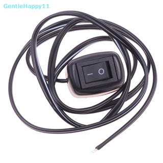 Gentlehappy สวิตช์สลับ DC 12V พร้อมสายเคเบิล 1 เมตร สําหรับรถยนต์