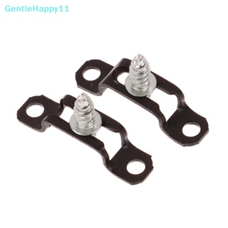 Gentlehappy 2 In 1 บานพับสกรู มองไม่เห็น สําหรับงานไม้ โลหะ ตู้ เฟอร์นิเจอร์ 10 ชิ้น